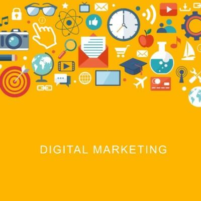 Illustration montrant les différents canaux de communications intéressants pour le marketing digital.